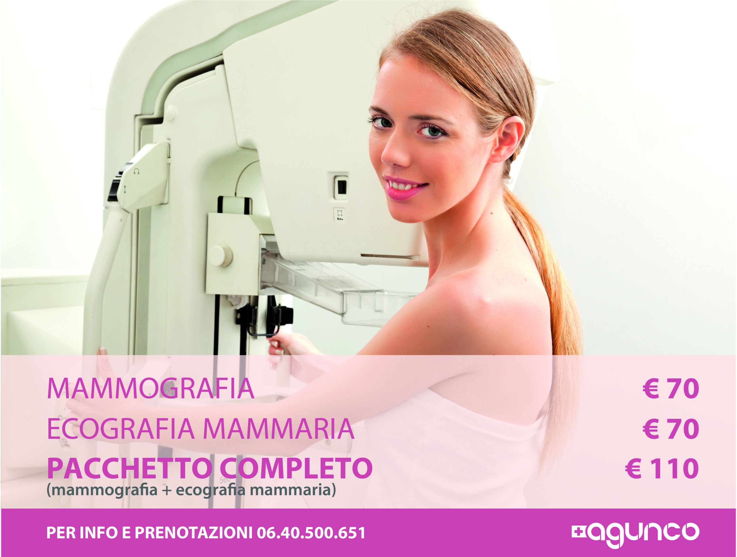 Mammografia ed ecografia mammaria Agunco